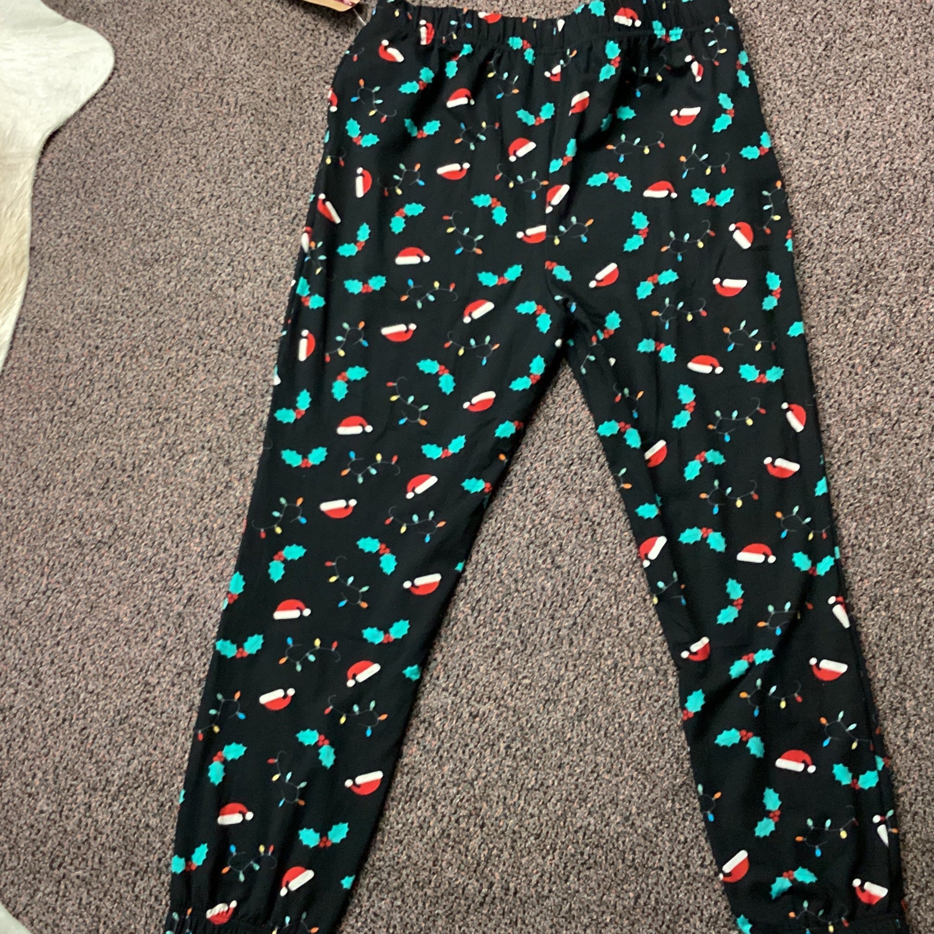Plus size sales christmas joggers